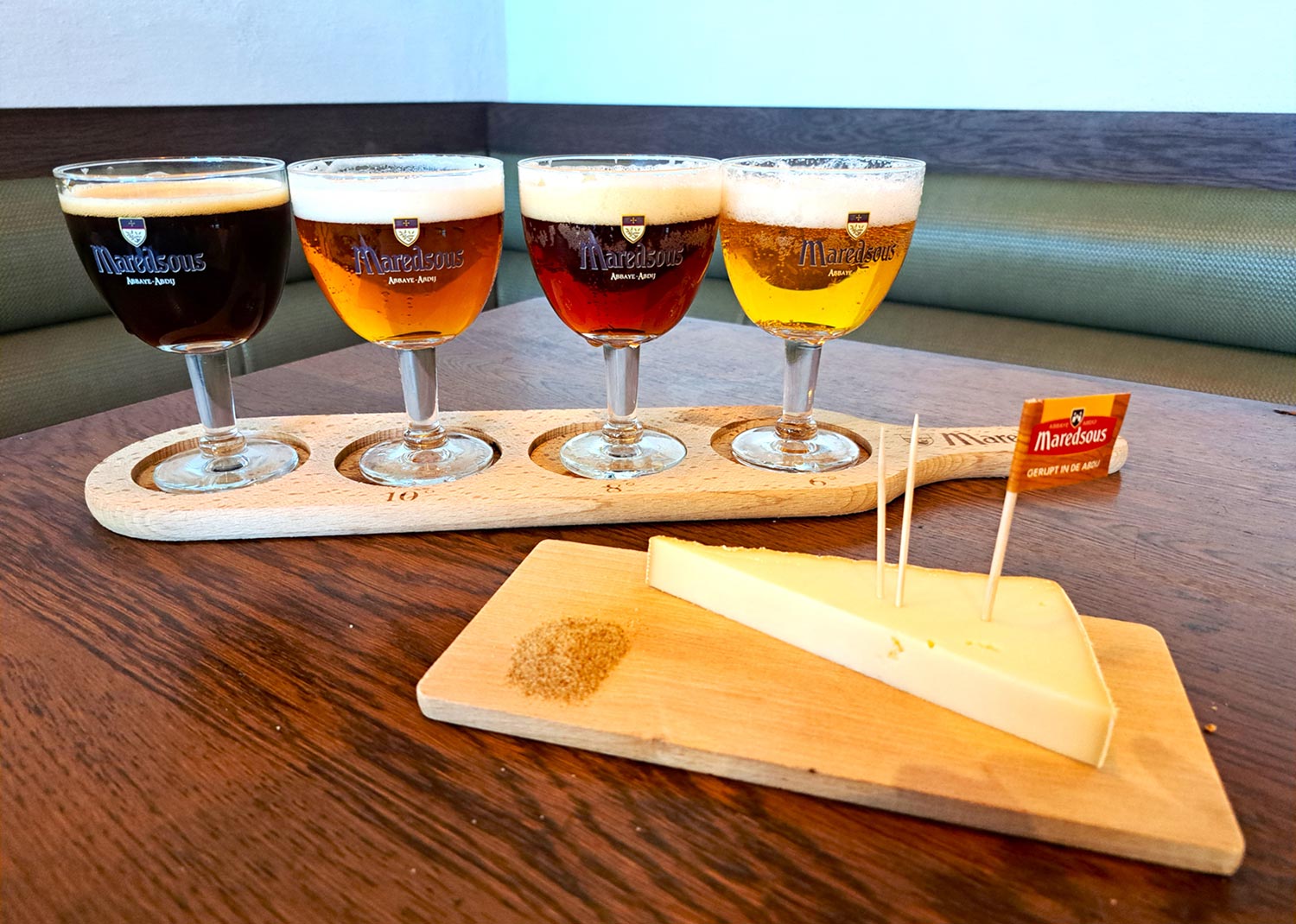 Les bières de Maredsous